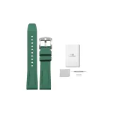 Emerald Green - Фторкаучук - Серебряная застежка