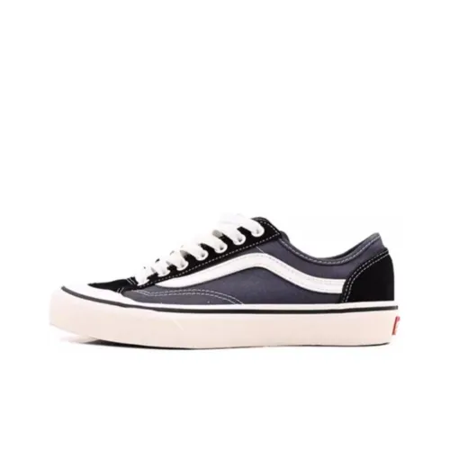 Vans Style 136 Decon VR3 SF Low Скейтборд Кроссовки Унисекс Черный Белый