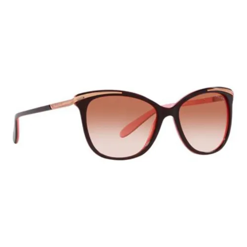 Polo Ralph Lauren Металл Нерегулярная форма Солнцезащитные очки Женские Темно-коричневый