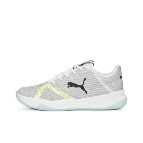 PUMA Accelerate Turbo Nitro II Low Тренировочные кроссовки Унисекс Серый Зеленый Черный