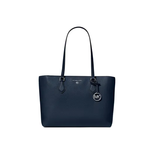 MICHAEL KORS Valerie Кожа с ПУ (полиуретан) Тоут Сумка Сумка для покупок Сумка Сумка через плечо Большая Женская Морской синий