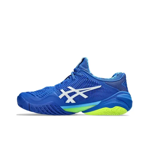 Asics Court FF 3 Novak Теннисные кроссовки Низкий топ Синий Зеленый Мужской