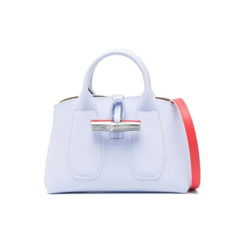 LONGCHAMP Roseau Коровья кожа Beagle Сумка Сумка Мини Женская Светло-фиолетовая