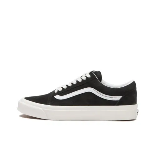 VANS Old Skool 36 DX Устойчивые к истиранию низкие скейтбордические кроссовки Unisex Черный Белый