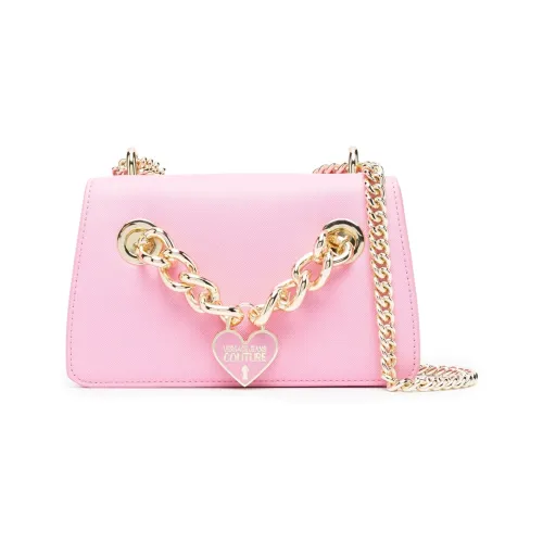 VERSACE JEANS COUTURE ПУ (полиуретан) Сумка через плечо Сумка на плечо Женская Розовая