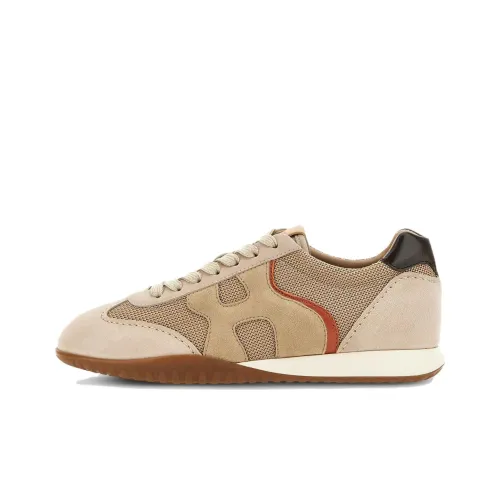 HOGAN OLYMPIA Низкий Топ Повседневная Обувь Женская Коричневый