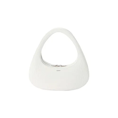 COPERNI Телячья кожа Сумка-багет Женская Белая