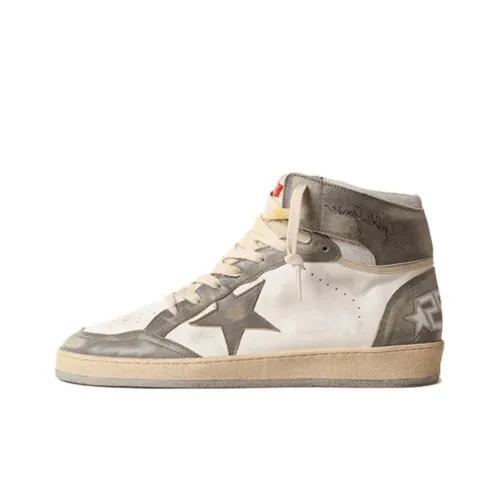 Golden Goose Azure Star High Top Скейтборд Кроссовки Мужские Серые
