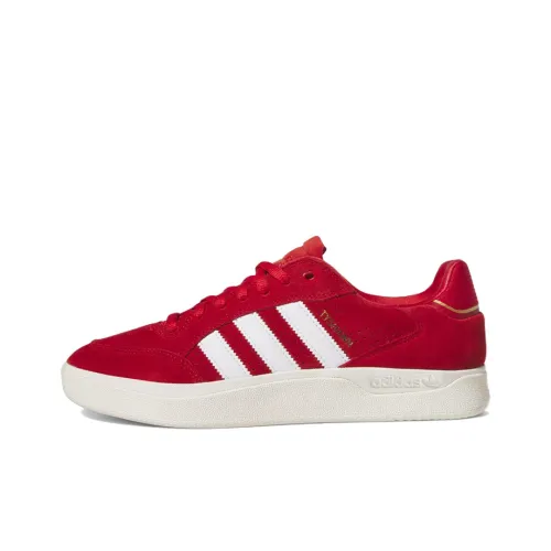 Adidas Originals Tyshawn Remastered Slip-Resistant Abrasion-Resistant Low Top Skateboard Shoes Men's Red White