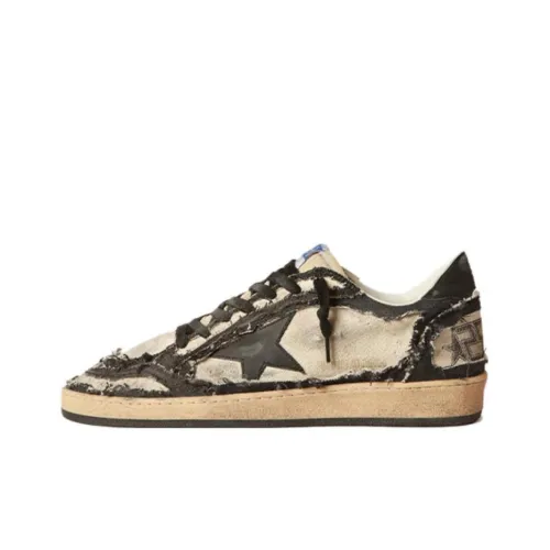 Golden Goose Low Top Canvas Shoes Мужские Черные