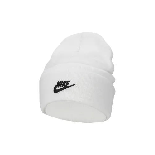 Nike Хлопок Шапки-бини Унисекс Белый