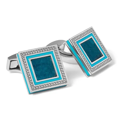 TATEOSSIAN Палладий с покрытием, фторитовые запонки унисекс