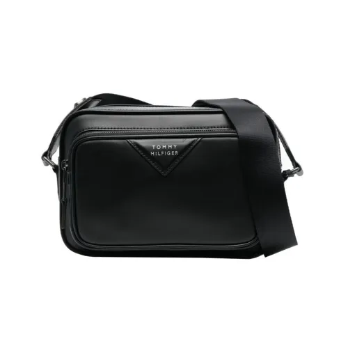 Tommy Hilfiger Сумка через плечо из коровьей кожи стандартная мужская черная