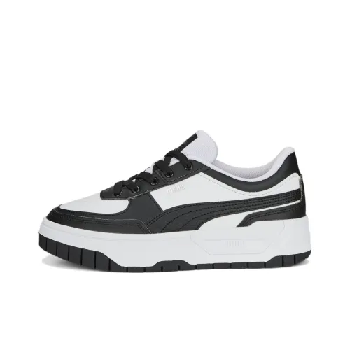 PUMA Cali Dream Low Топ Скейтборд Кроссовки Женские Черный Белый