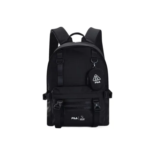 FILA Ткань Рюкзак Экстра Маленький Унисекс Черный