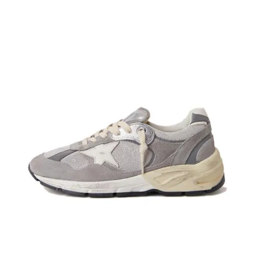 Golden Goose Dad Star Casual Low Top Gray Men's