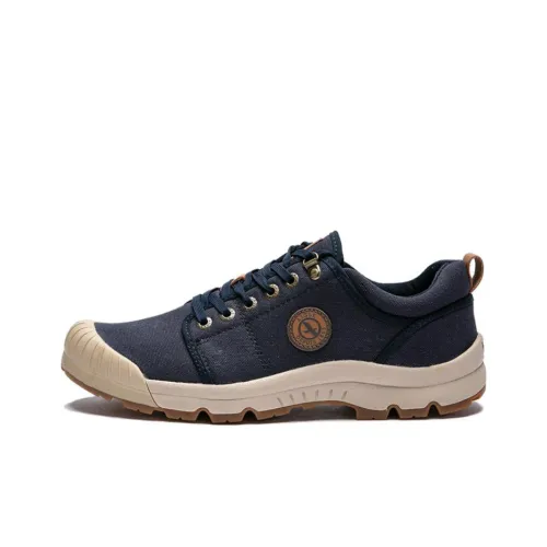 AIGLE Tl Уличная обувь Низкий топ Синий Коричневый Мужской