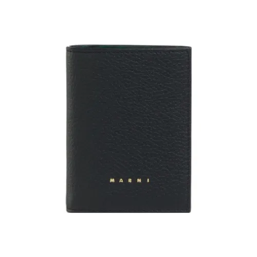 MARNI Venice Телячья кожа Кошелек Женские Черный