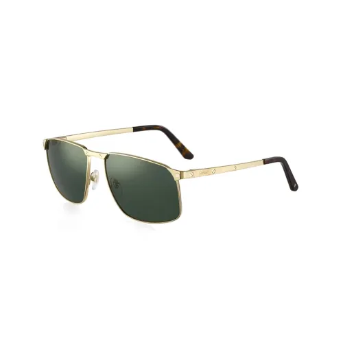 Cartier Metal Aviator Солнцезащитные очки Мужские Золотые