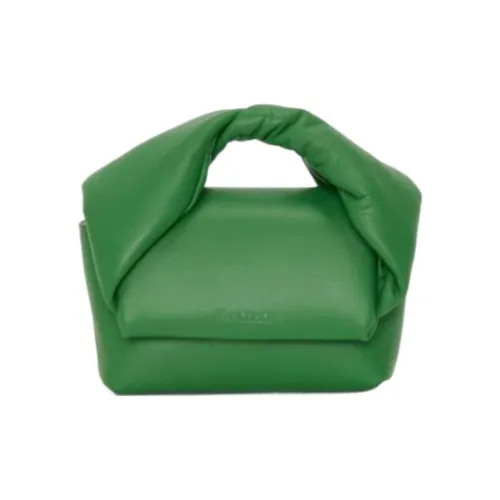 JW Anderson Full с рельефом овечья кожа сумка через плечо мини женская ярко-зеленый