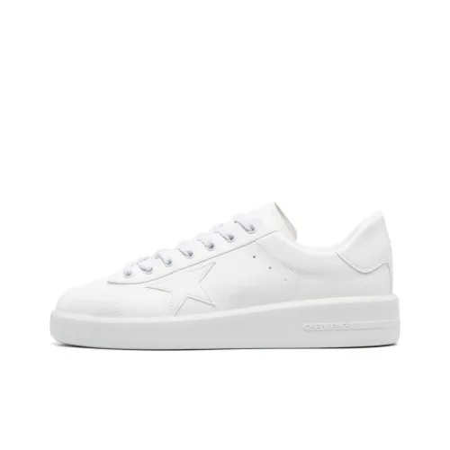 Golden Goose Purestar Скейтборд Кроссовки Низкие Белые Мужские