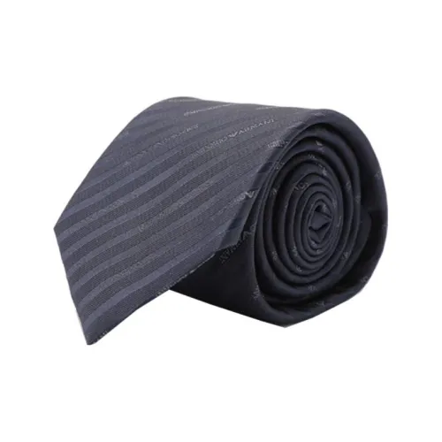 EMPORIO ARMANI Шелковые галстуки Мужской Морской синий