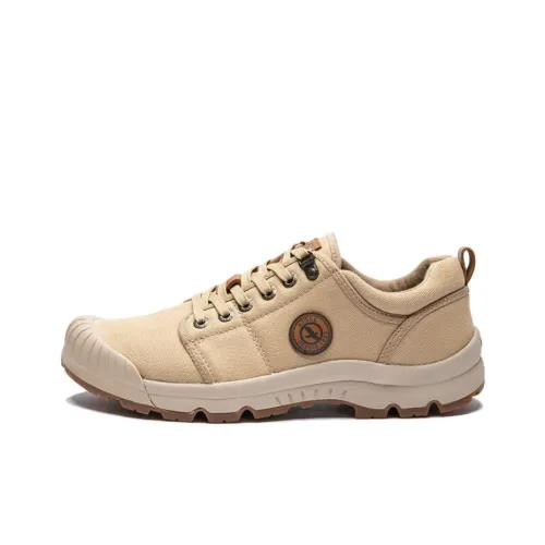 AIGLE Tl Уличная обувь Низкий топ Бежевый Коричневый Мужской