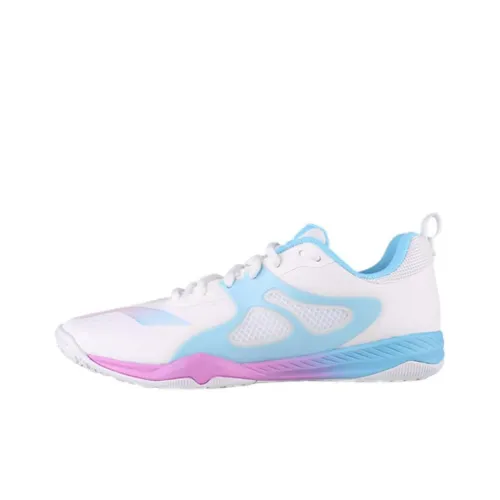 LINING Дышащие Низкие Кроссовки для Тренировок Унисекс Белый Фиолетовый