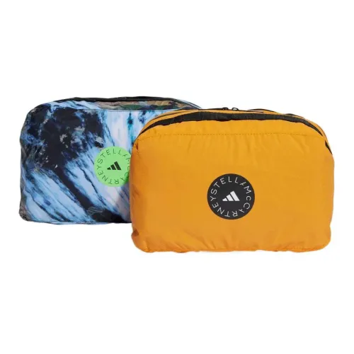 Adidas Stella McCartney Collaboration Переработанный полиэстер Дорожная сумка Женская Синяя Оранжевая