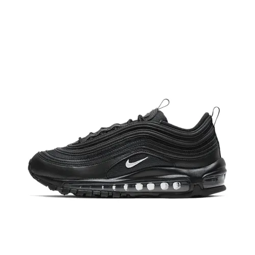 Nike Air Max 97 Легкий Support Low Top Беговые кроссовки Женские Черные