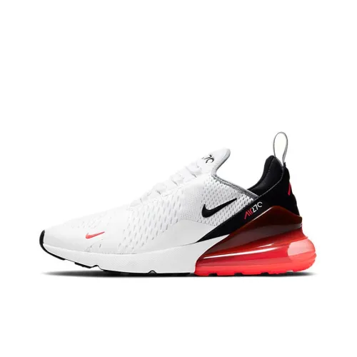 Nike Air Max 270 Low Беговые кроссовки Мужские Белый Черный Красный