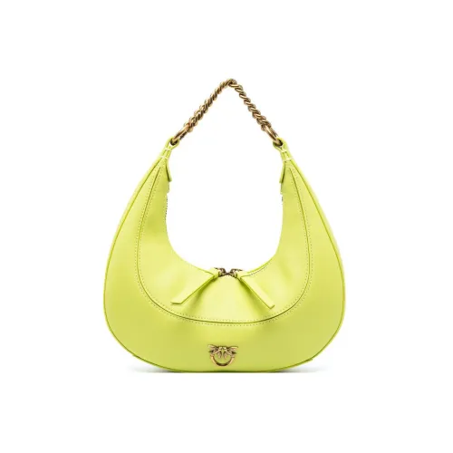 PINKO Телячья кожа Сумка через плечо Женская Желтая