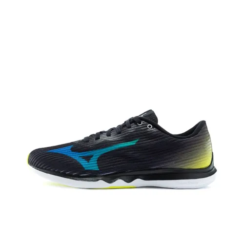 Mizuno Wave Shadow 4 Slip-Resistant Abrasion-Resistant Breathable Low-Top Running Shoes Unisex Black Мицубо Уэйв Шэдоу 4 Противоскользящий Устойчивый к Износу Дышащие Низкие Кроссовки для Бега Унисекс Черные