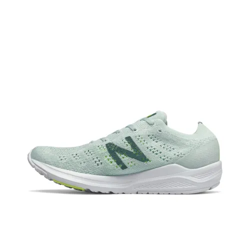 New Balance NB 890 Low Топ Повседневные Беговые Кроссовки Женские Зеленые B Ширина