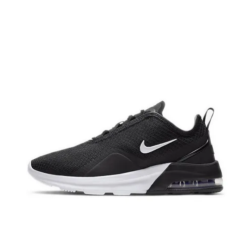 Nike Air Max Motion Low Топ Беговые кроссовки Женские Черный белый