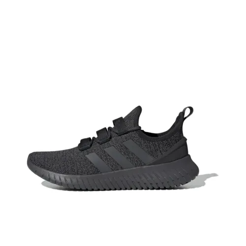 Adidas Neo Kaptir Амортизаторы Shock противоскользящие устойчивые к истиранию низкий топ тренировочные беговые кроссовки для мужчин черный серый