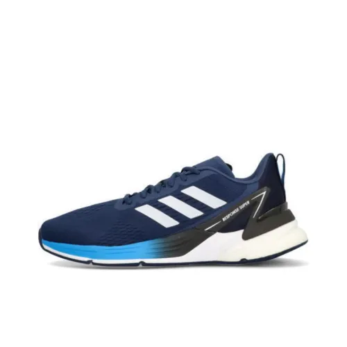 Adidas Response Super Дышащий Низкий Топ Повседневные Беговые Кроссовки Мужские Синие