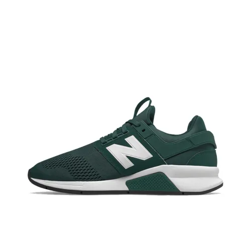 New Balance NB 247 Low Топ Марафон Беговые кроссовки Унисекс Зеленый