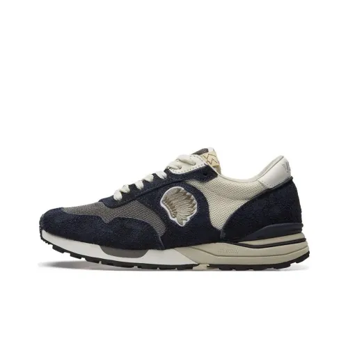Visvim Roland Jogger Casual Низкий Топ Морской Синий Мужской
