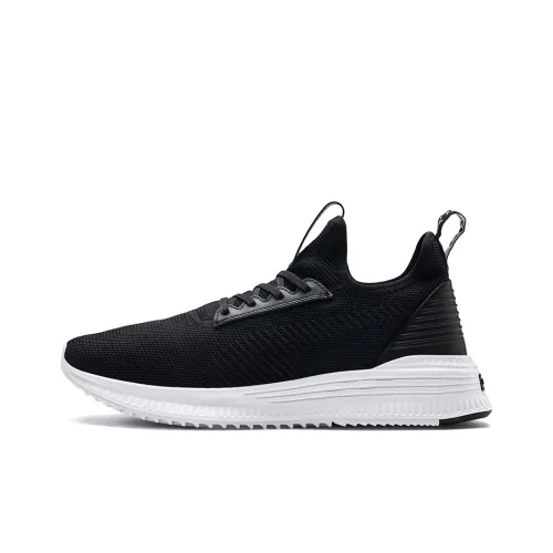 PUMA AVID Slip-resistant Lightweight And Breathable Low-Top Casual Running Shoes Unisex Black White PUMA AVID Противоскользящий Легкий И Дышащий Низкий Топ Повседневные Беговые Кроссовки Унисекс Черный Белый