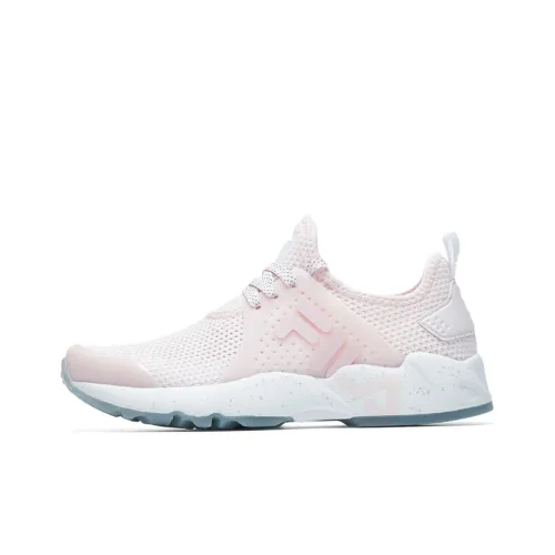 FILA Низкие беговые кроссовки для женщин розовые и белые