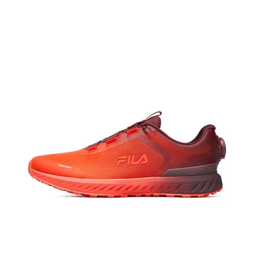 FILA Fence Low Топ Беговые кроссовки Мужской Красный