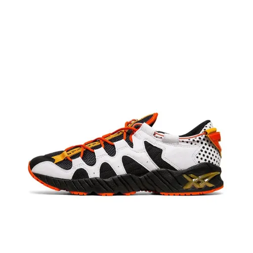 Asics Gel MAI Low Top Беговые кроссовки Унисекс Черный Оранжевый