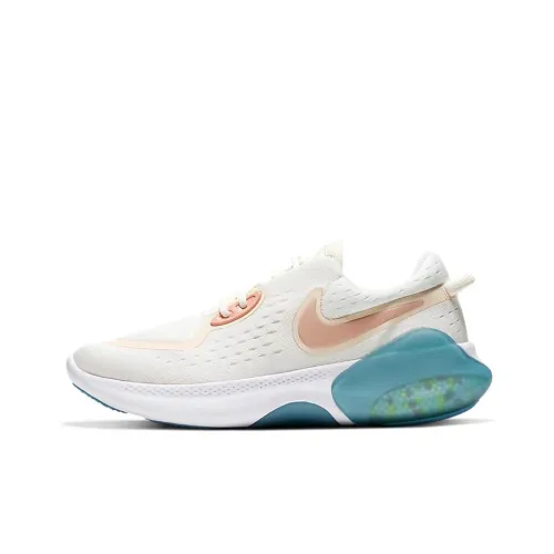 Nike Joyride Dual Run 1 Амортизаторы Shock Absorbers Противоскользящие Низкий Топ Повседневные Беговые кроссовки Женские Цвет Слоновая кость