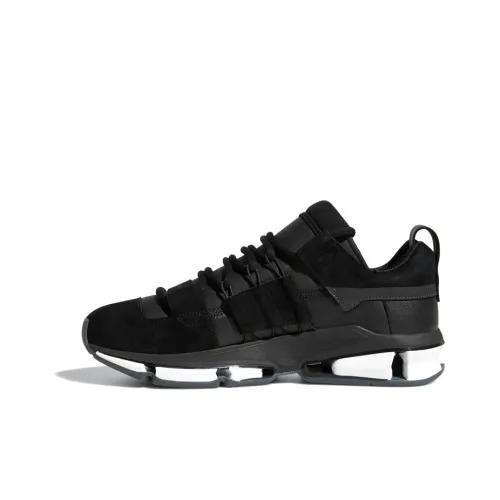 Adidas Originals Twinstrike ADV Slip-resistant Abrasion-resistant Low Top Marathon Running Shoes Men's Black White