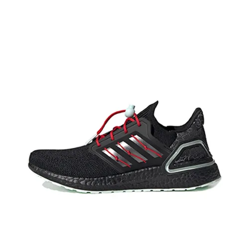 Adidas ULT Slip-resistant Abrasion-resistant Lightweight Low-Top Running Shoes Unisex Black Red Adidas ULT Противоскользящие Устойчивые к истиранию Легкие Низкие Беговые Кроссовки Унисекс Черный Красный