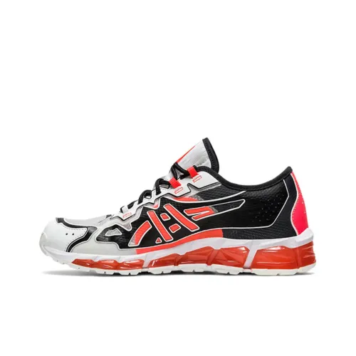 Asics Gel Quantum 360 6 Low Топ Беговые кроссовки Женские Черный Белый Оранжевый