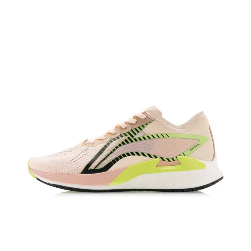 LINING LT Low Топ Беговые кроссовки Женские Персиково-винный Розовый