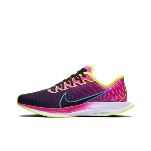 Nike Pegasus Turbo 2 Low Топ Беговые кроссовки Унисекс Черный Фиолетовый