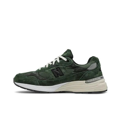 Коллаборация JJJJound x New Balance NB 992 Support Low Top Casual City Commute Running Shoes Unisex Green
